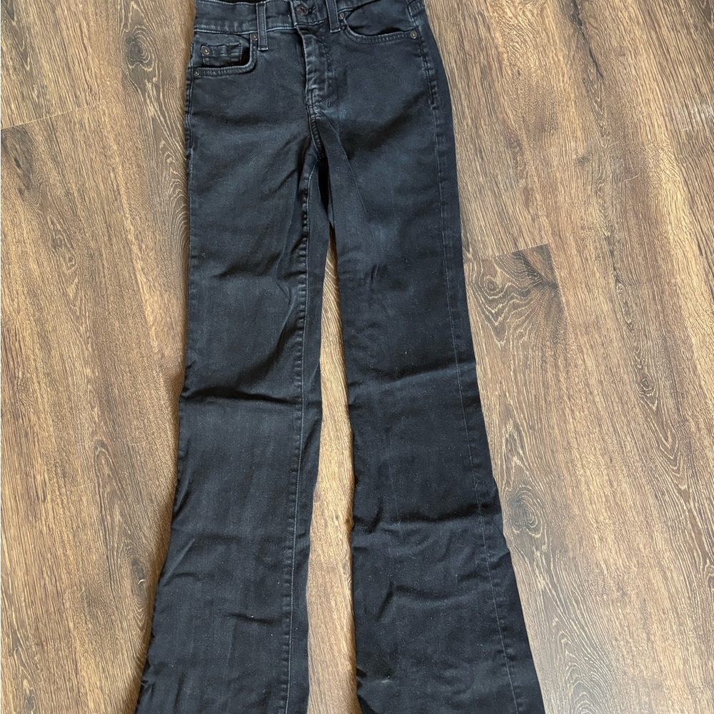 7 For All Mankind Dark Flare Jeans